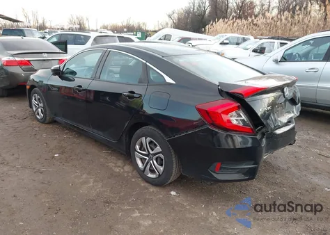 2017 Honda Civic Lx from USA, damaged, VIN 19XFC2F56HE233755